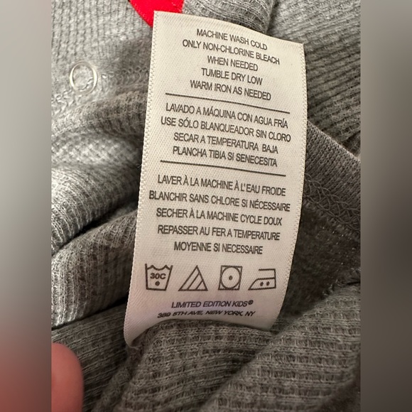 NWT Emporio Baby 0-3M 3pc Set Holiday Outfit Red and Black Plaid - Picture 10 of 10